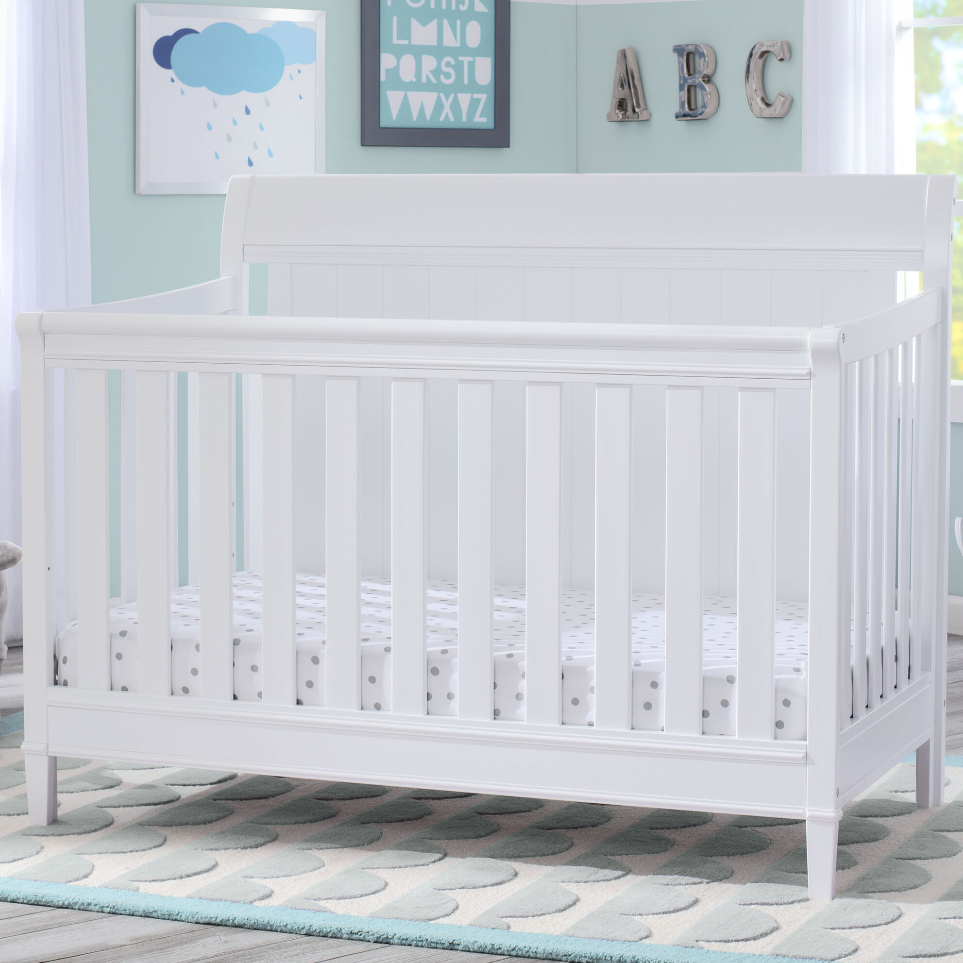 Grund 4 in hot sale 1 convertible crib